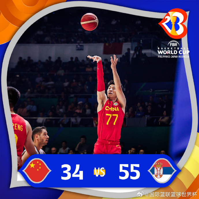 中国男篮首战告负 面临巴黎奥运资格争夺战