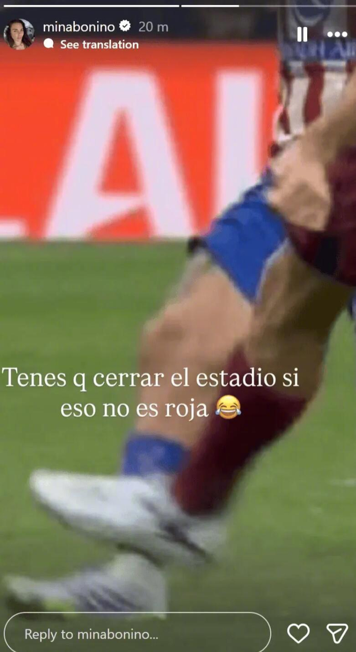 VAR复核取消红牌 米娜社交